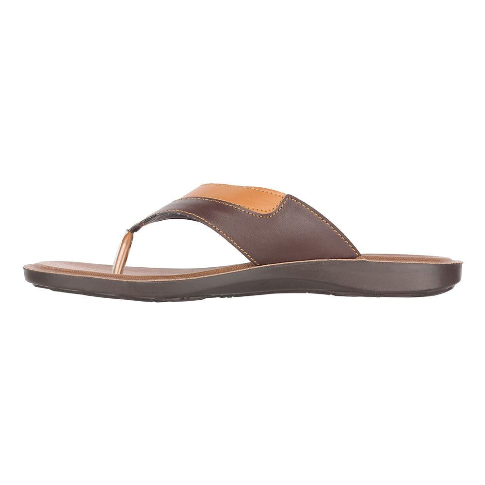 Aerowalk Men Slipper #1735 - BROWN & TAN