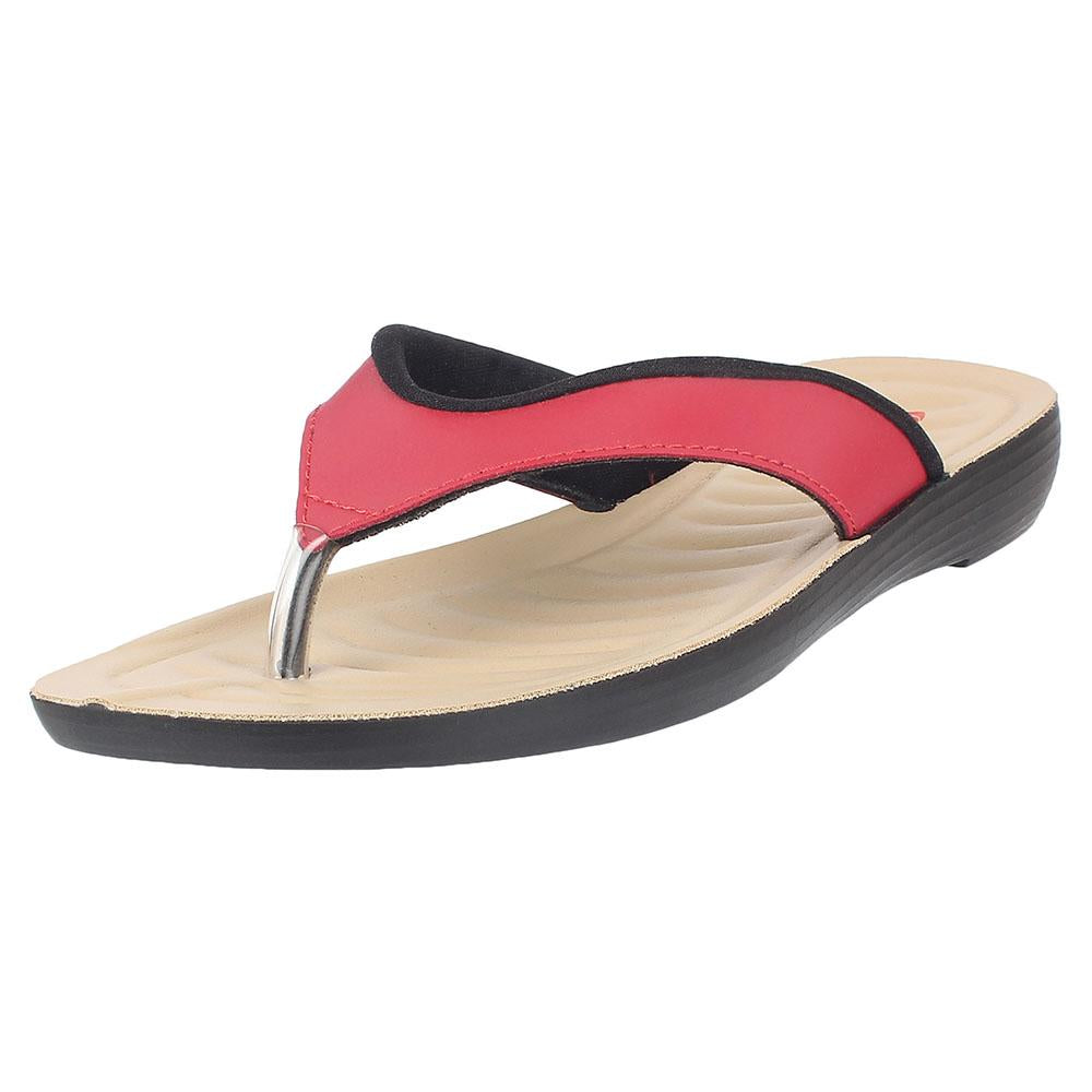 Chips Women Slipper #3013 - RED