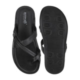 Aerowalk Men Slippers #4358 - BLACK