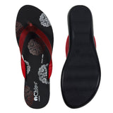 Chips Women Slipper #90B9 - RED