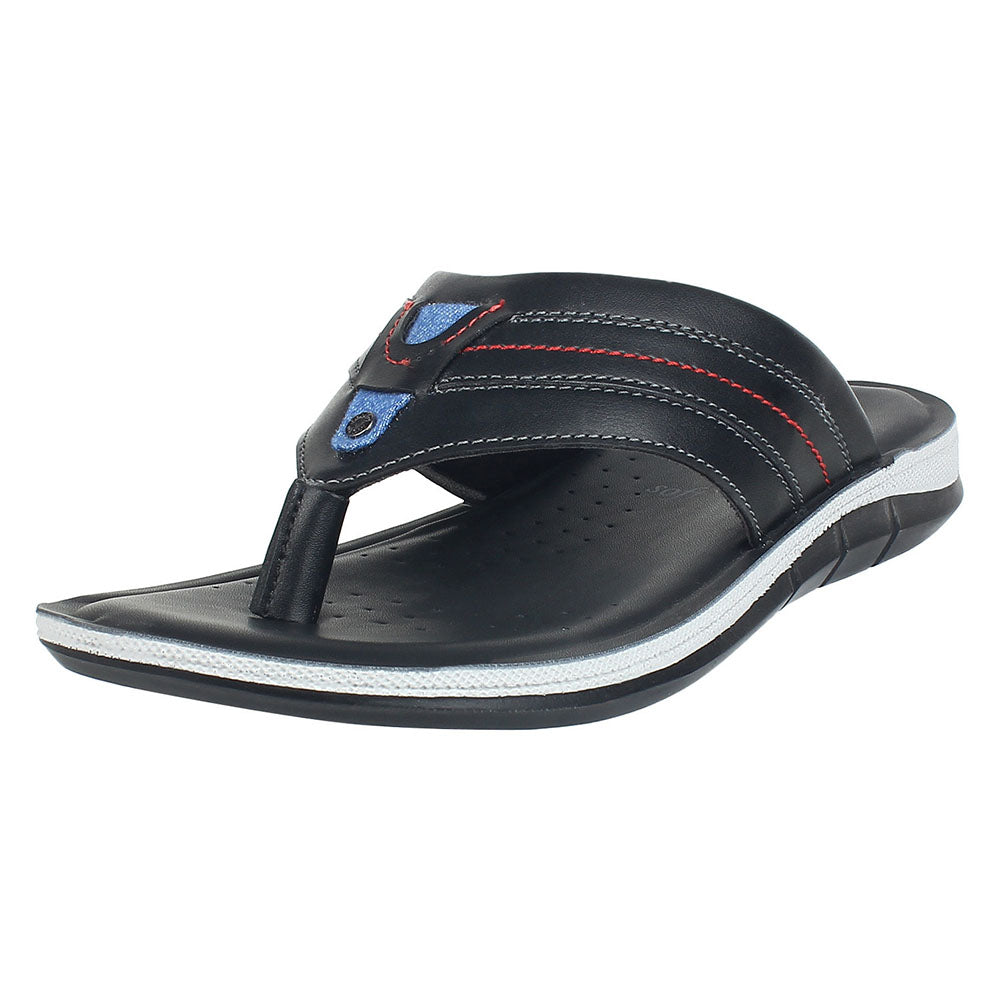 Inblu Men Slipper #9728 - BLACK