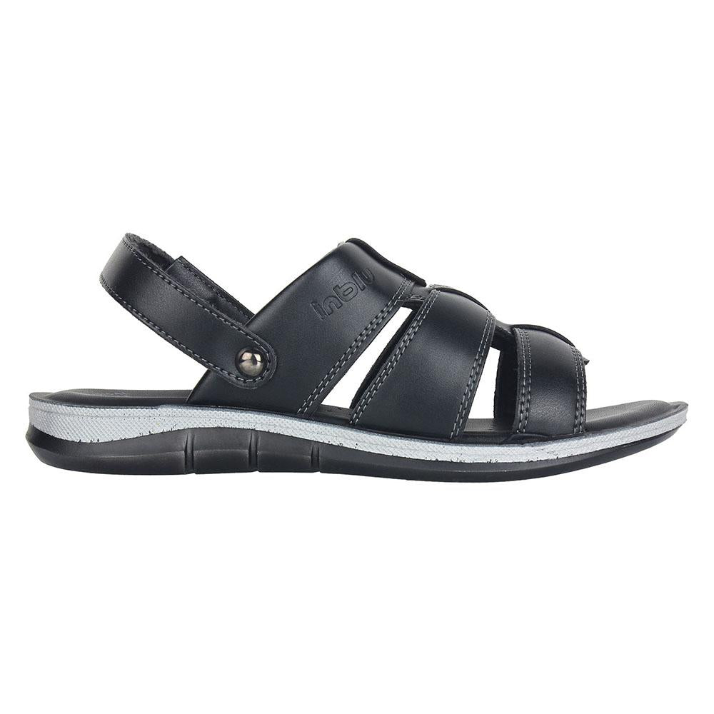 Inblu Men Sandal #9729 - BLACK