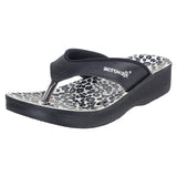 Aerowalk Women Slipper #0888 - BLACK