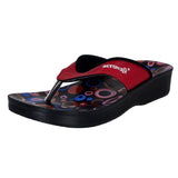 Aerowalk Women Slipper #0897 - RED