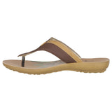Aerowalk Women Slipper #CO64 - BROWN & BEIGE