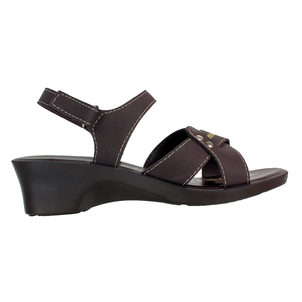 Aerowalk Women Sandals #0566 - BROWN