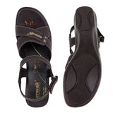 Aerowalk Women Sandals #0566 - BROWN