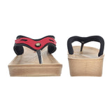 Aerowalk Women Slipper #08V5 - BLACK & RED