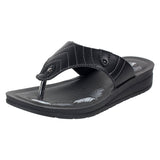 Aerowalk Women Slipper #9203 - BLACK