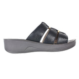 Aerowalk Women Slippers #AT22 - BLACK