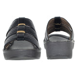 Aerowalk Women Slippers #AT22 - BLACK