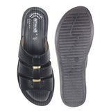Aerowalk Women Slippers #AT22 - BLACK