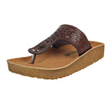 Aerowalk Women Slipper #CK21 - BROWN