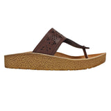 Aerowalk Women Slipper #CK21 - BROWN