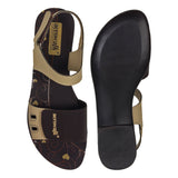 Aerowalk Women Sandal #MTB4 - BROWN & BEIGE