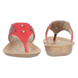 Aerowalk Women Slipper #NB19 - RED