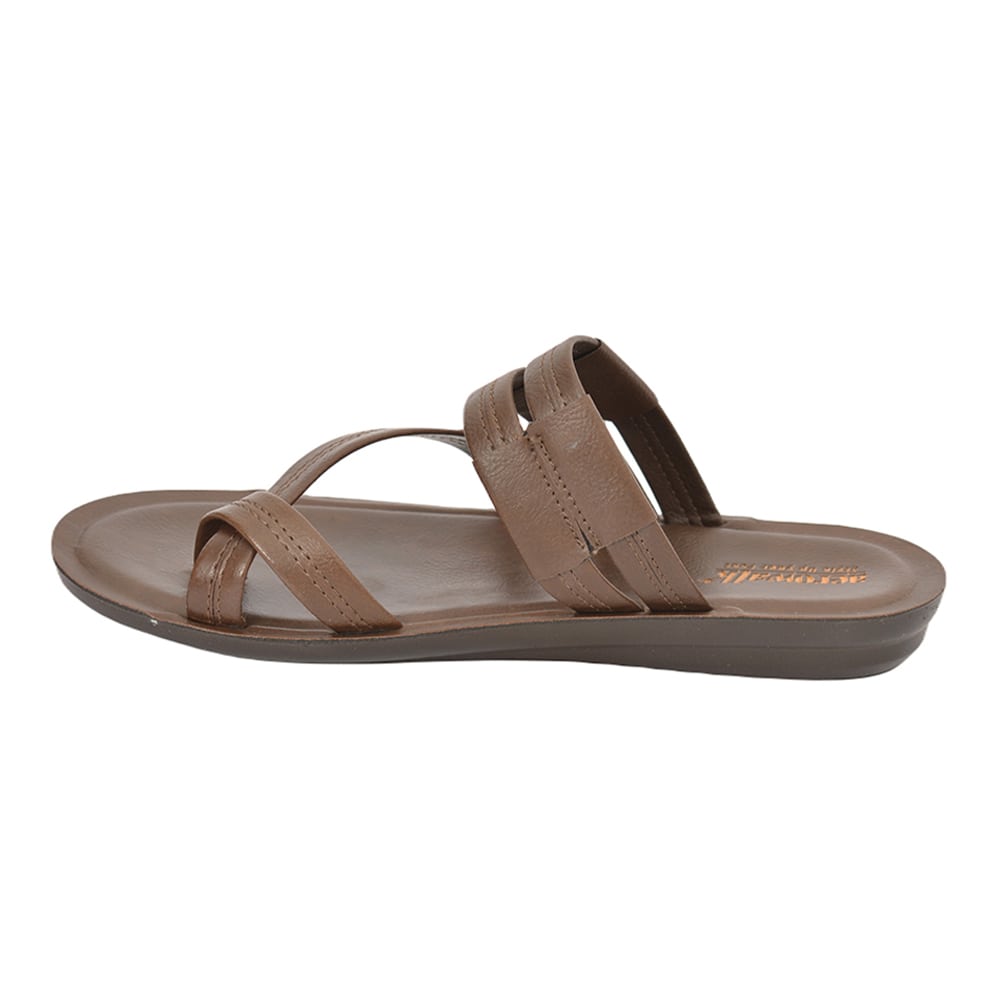 Aerowalk Men Slippers #4359 - BROWN