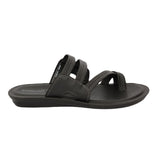 Aerowalk Men Slippers #4363 - BLACK