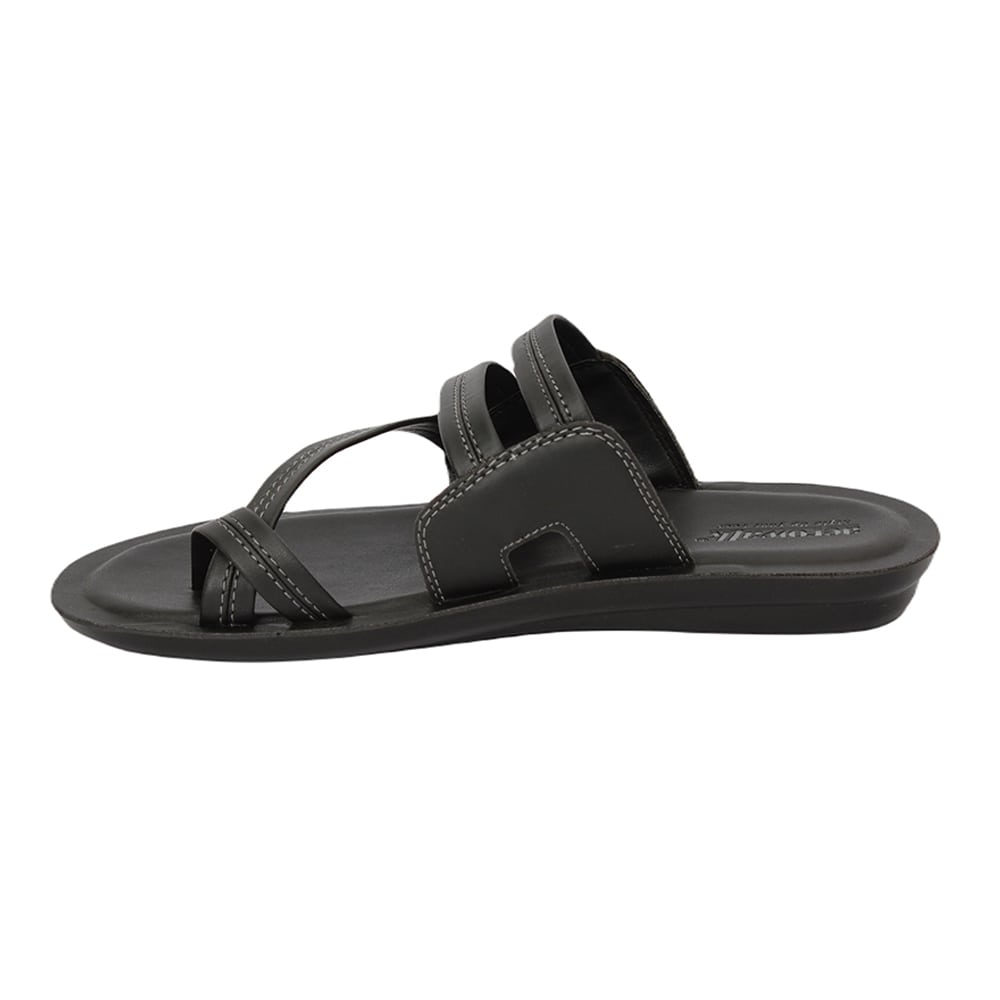 Aerowalk Men Slippers #4363 - BLACK