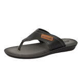 Aerowalk Men Slipper #4378 - BLACK