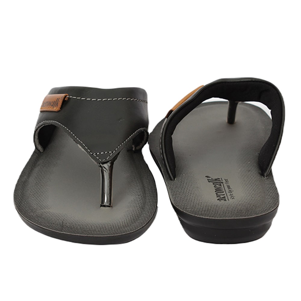Aerowalk Men Slipper #4378 - BLACK
