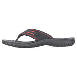 Aerowalk Men Slipper #5839 - BLACK & RED