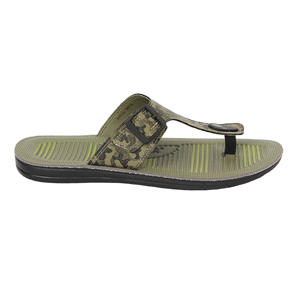 Aerowalk Men Slippers #9614 - OLIVE