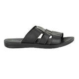Aerowalk Men Slipper #9619 - BLACK