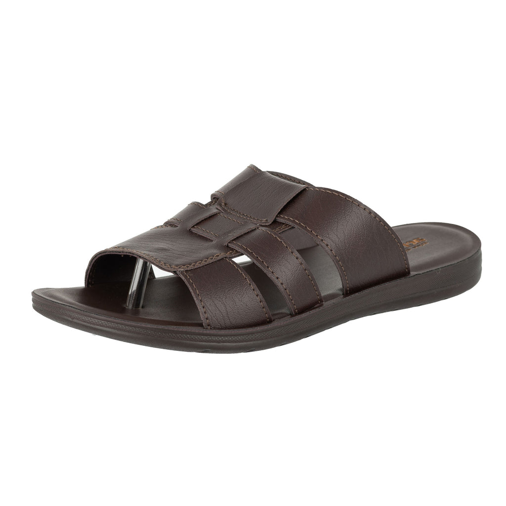 Aerowalk Men Slipper #9619 - BROWN