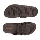 Aerowalk Men Slipper #9619 - BROWN