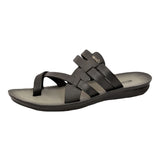 Aerowalk Men Slippers #AK08 - BLACK