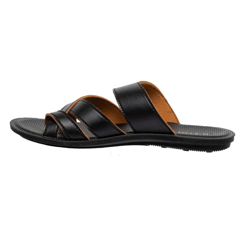 Aerowalk	Men	Slipper #DH76 - BLACK