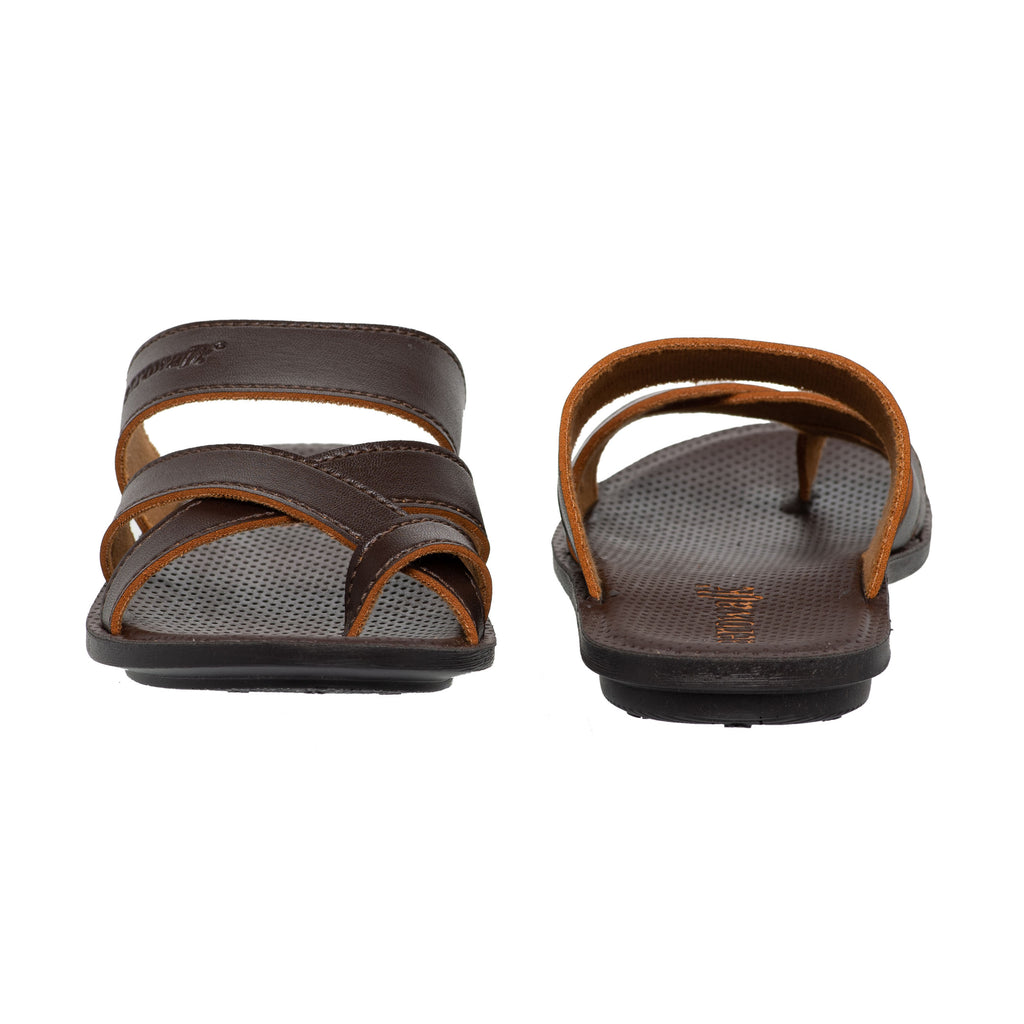 Aerowalk	Men	Slipper #DH76 - BROWN