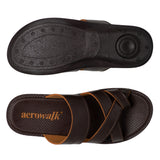Aerowalk	Men	Slipper #DH76 - BROWN