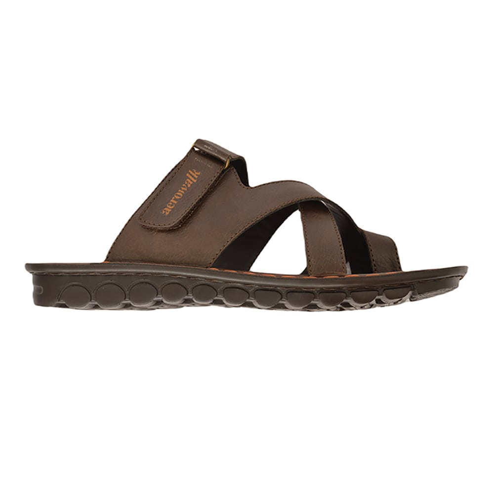 Aerowalk Men Slipper #HT71 - BROWN