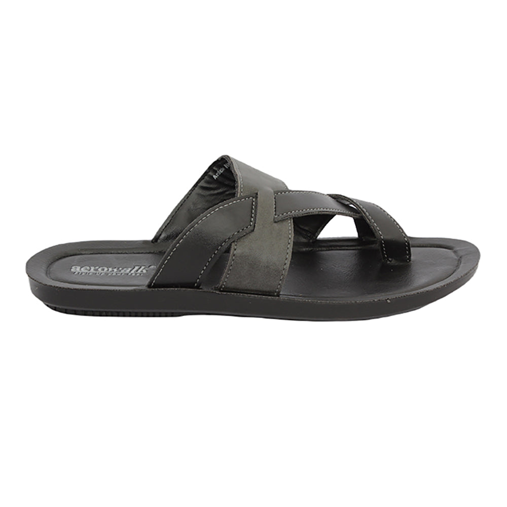 Aerowalk men Slippers #NV29 - BLACK