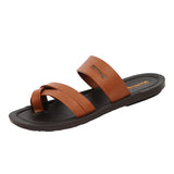 Aerowalk Men Slipper #NV33 - TAN