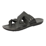 Aerowalk Men Slipper #NV56 - BLACK