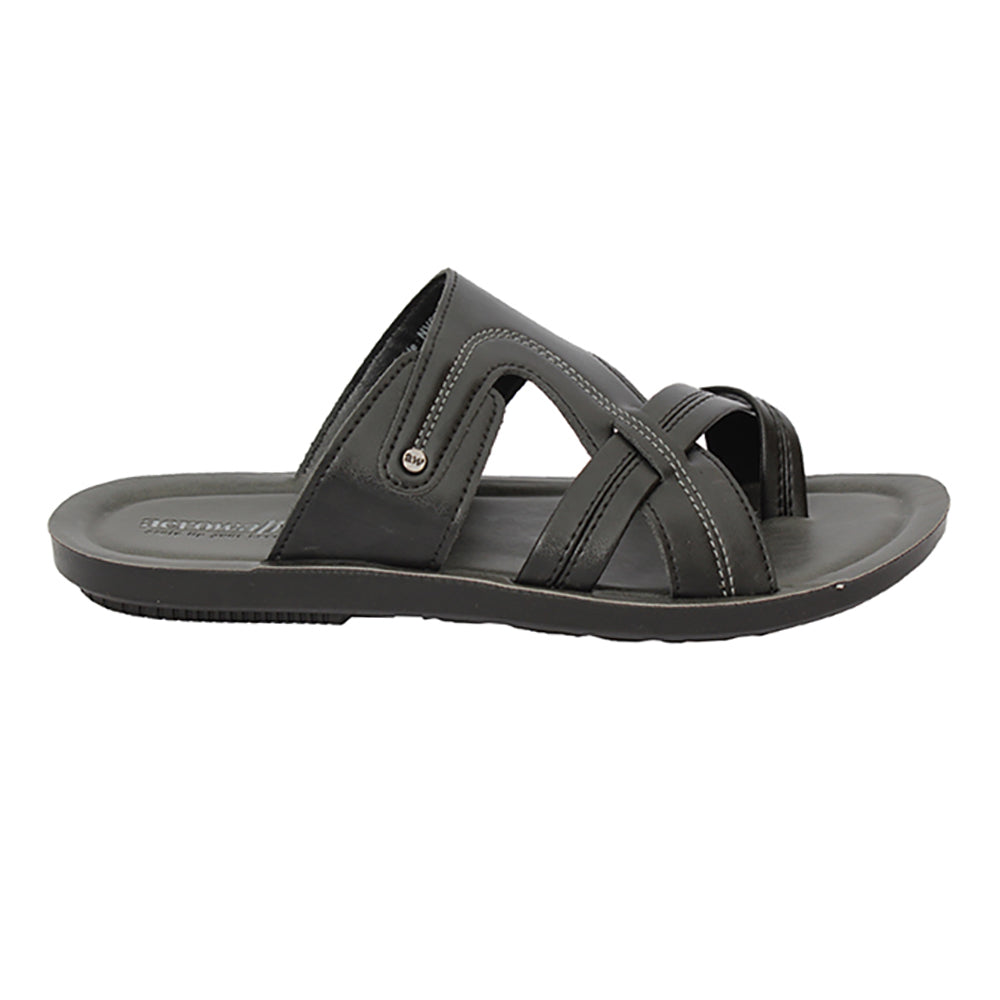 Aerowalk Men Slipper #NV56 - BLACK