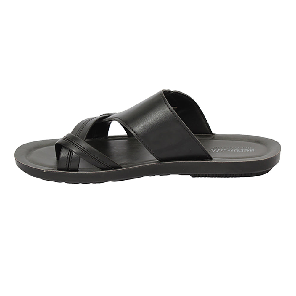 Aerowalk Men Slipper #NV56 - BLACK