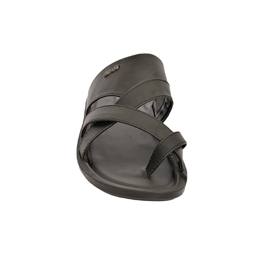 Aerowalk Men Slipper #NV60 - BLACK