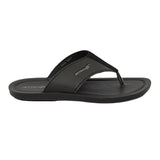 Aerowalk Men Slippers #NV77 - BLACK