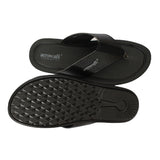 Aerowalk Men Slippers #NV77 - BLACK