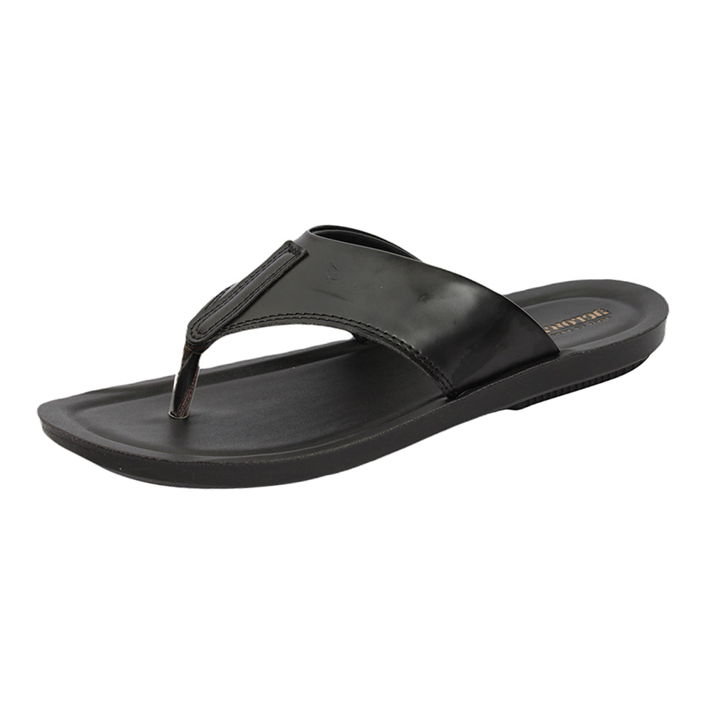 Aerowalk Men Slippers #NV78 - BLACK