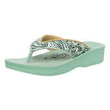 Aerowalk	Women Slipper #08EE - MINT GREEN