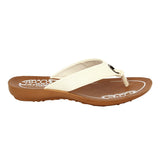 Aerowalk Women Slipper #CO32 - WHITE