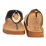 Aerowalk Women Slipper #DI58 - BLACK