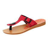 Aerowalk Women Slippers #IRD7 - RED