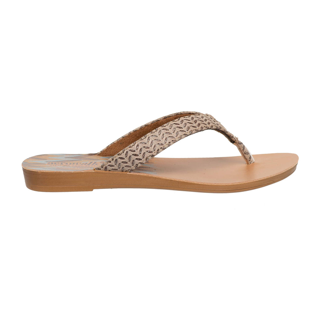 Aerowalk Women Slipper #IRE4 - BEIGE