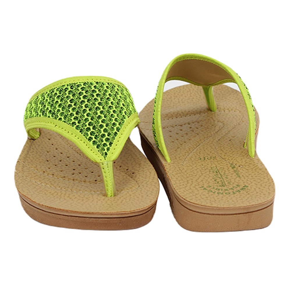 Aerowalk Women Slippers #MZN9 - PARROT GREEN